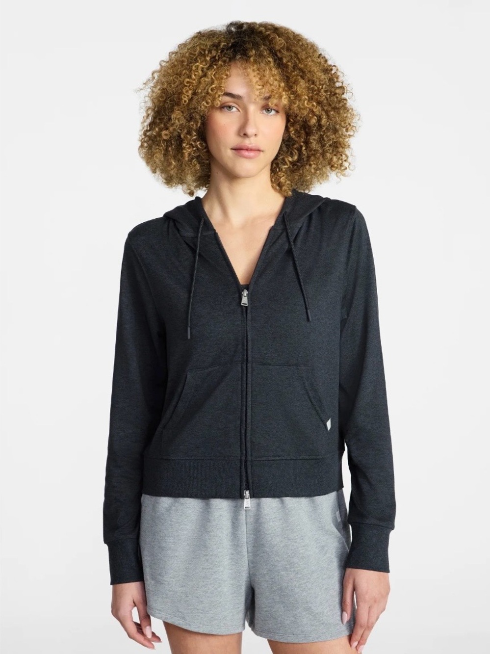 NWT! Athletic Works ButterCore Dark Gray Zip Hoodie. Size XXXL.